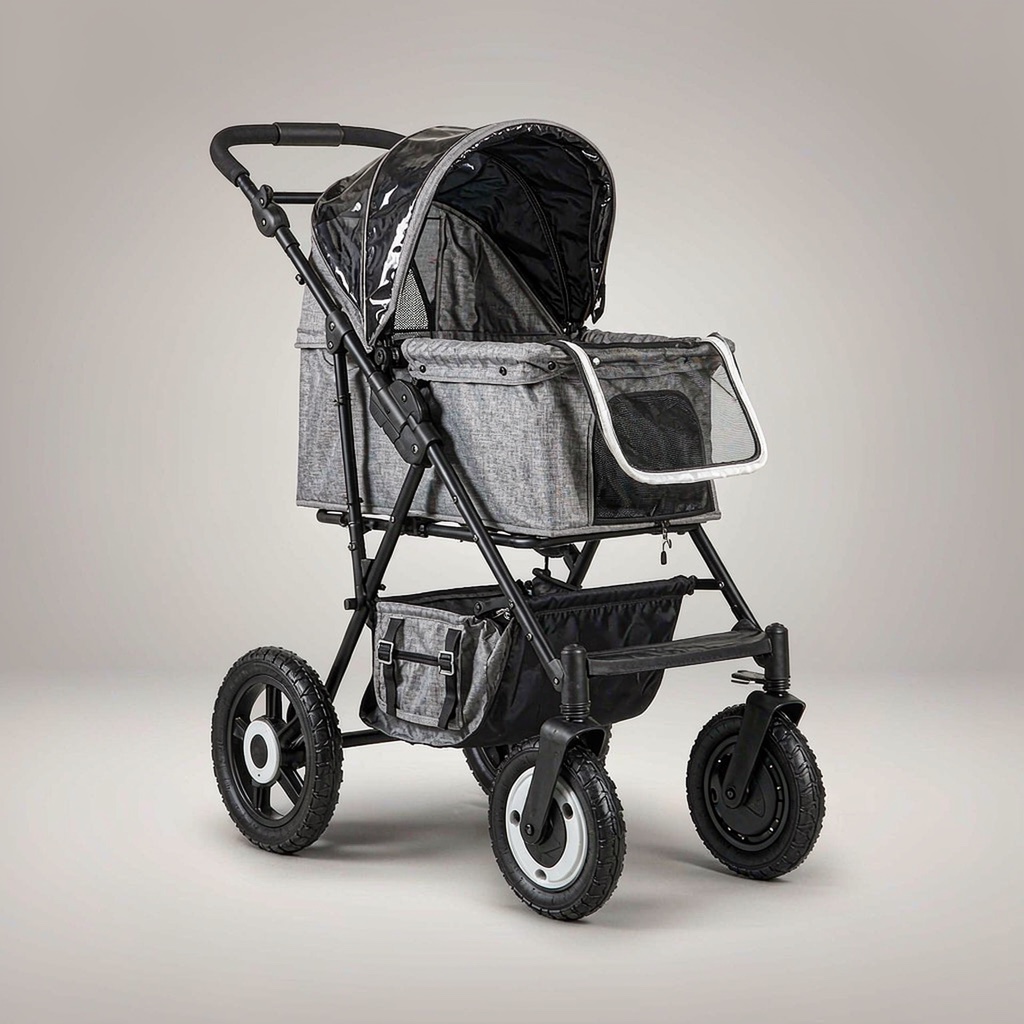 PetNow Cruise Folding Dog Stroller, up to 30kg